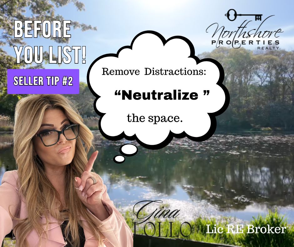 Seller Tip 2 Neutralize the Space Before Selling