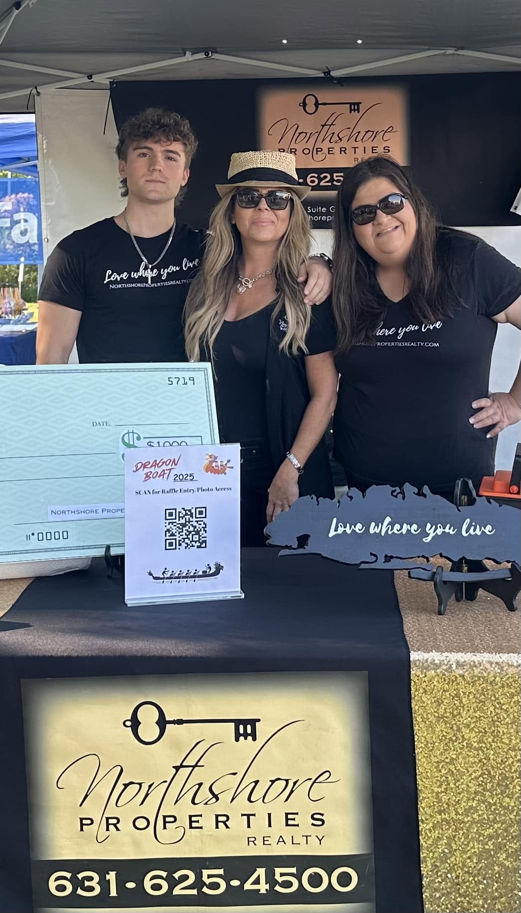 Northshore Properties Realty at the Port Jefferson Dragon Boat Festival